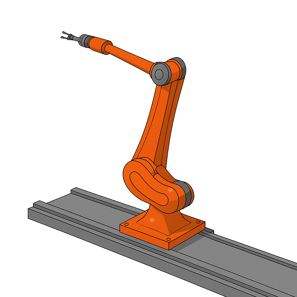 ロボット走行軸